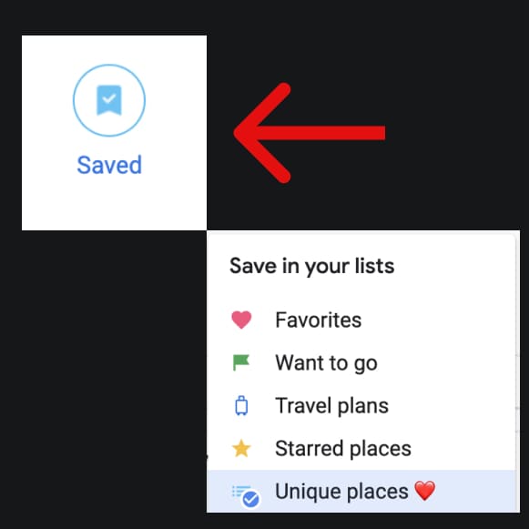 Google maps save screenshot